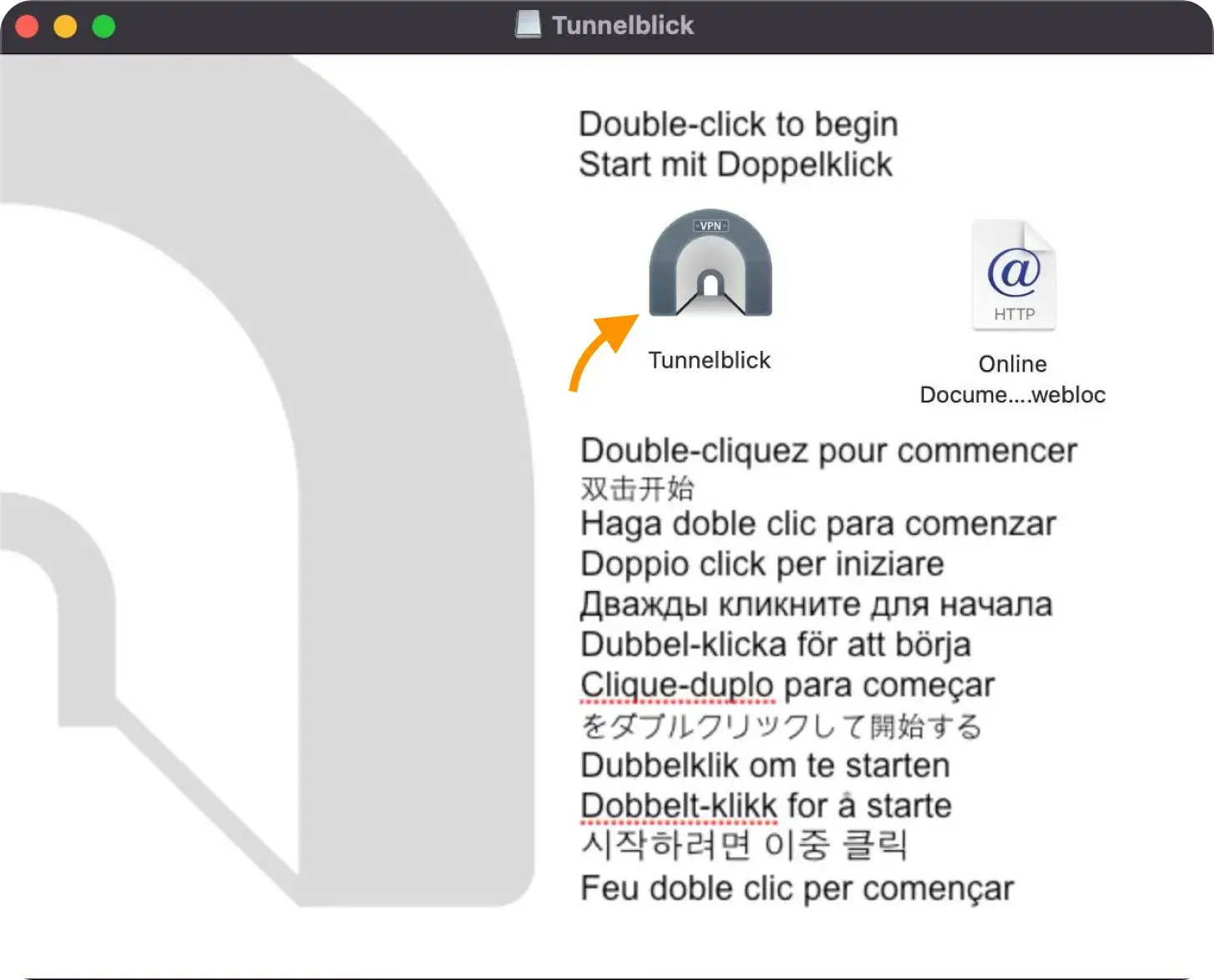 Изображение приложения Tunnelblick